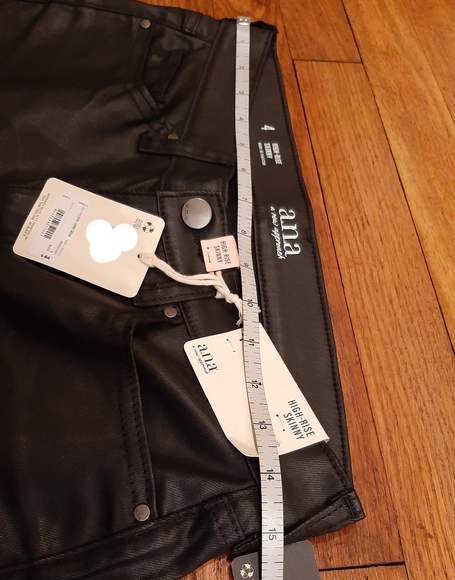 a.n.a high rise black jeans - Picture 7 of 11